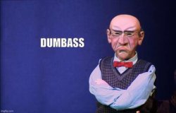 Dumbass puppet Meme Template