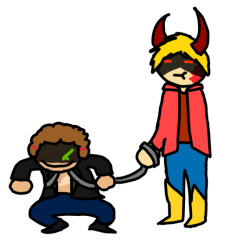 Silly future maximus leashed by future maxwell Meme Template