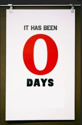 Zero Days Meme Template