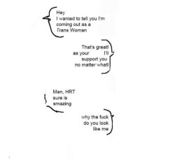 i support your transition why do you look like me meme Meme Template