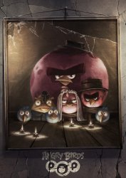Angry Birds Addams Meme Template