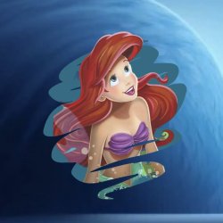 princess ariel icon Meme Template