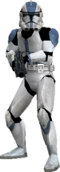 Clone Trooper(Phase 2) Aiming(501st) Meme Template