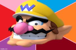 wario head Meme Template