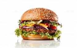 burger Meme Template