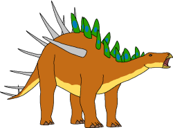 Male Kentrosaurus (Paleoverse + EOIverse) Meme Template
