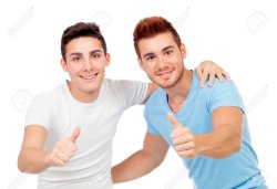 Friend stock photo Meme Template