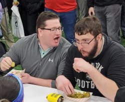 Harry the hot pickle eater Meme Template