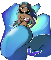mermaid nessa Meme Template