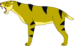 Male Homotherium (Paleoverse + EOIverse) Meme Template