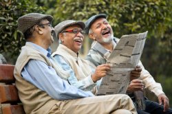 men reading newspapers Meme Template