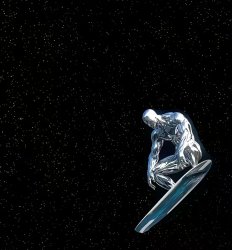 Silver Surfer Meme Template