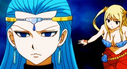 lucy and aqua Meme Template