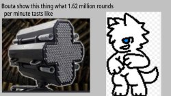 Transfur go bye bye Meme Template