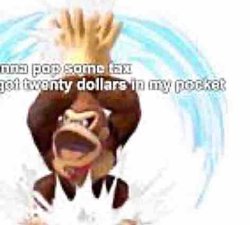 DK shitpost Meme Template