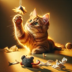Orange cat behavior Meme Template