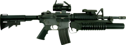 Sopmod/Colt M4A1 (w/M203) Meme Template