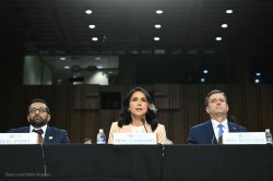 Kash Patel Tulsi Gabbard Radcliffe Meme Template