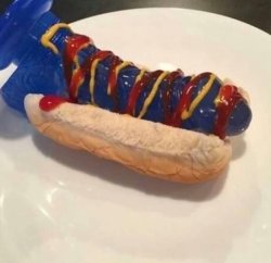 dildo hotdog Meme Template