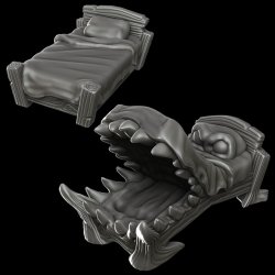 bed mimic Meme Template