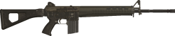 uknown kitbash assault rifle Meme Template