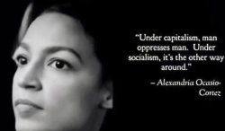 AOC 2028 Meme Template