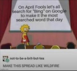 Bing google Meme Template