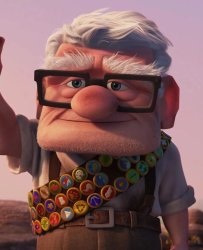 Carl Fredricksen Meme Template