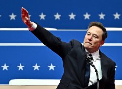 Chancellor Elon Musk MAGA Trump Salute Hail Daddy Meme Template