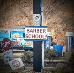 Barber school? Meme Template