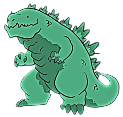 Godzilla Guy Meme Template