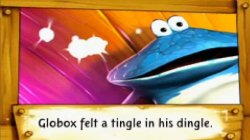 Globox felt a tingle in his dingle Meme Template