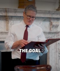Starmer's Goal Meme Template