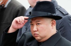 Kim Jong Un Fedora Tip Meme Template