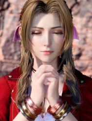 aerith Meme Template