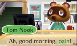 Is Tom Nook A Submissive? Meme Template