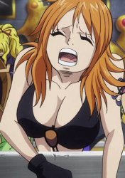 nami in pain Meme Template