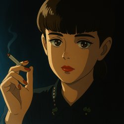Rachel Ghiblified Meme Template