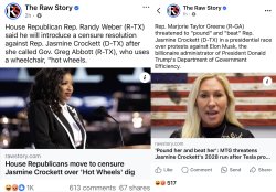 MAGAt hypocrisy–MTG is a worthless KKK-unt Meme Template