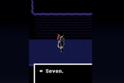 Undyne “Seven” Meme Template