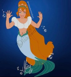 thumbelina mermaid Meme Template