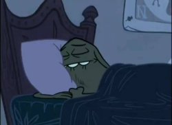 Waffle Sleeping Meme Template
