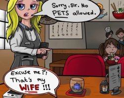 Sorry sir no pets allowed Meme Template