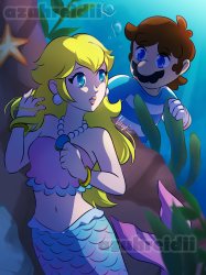 underwater beauty Meme Template