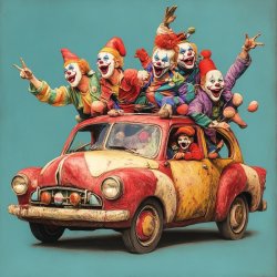 Clown car Meme Template