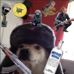 Russia 100 Meme Template