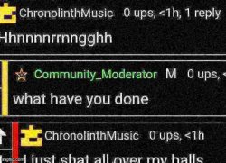 I just shat all over my balls Meme Template