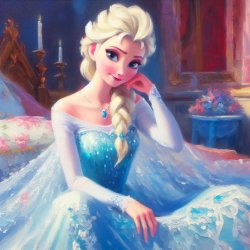 elsa art Meme Template