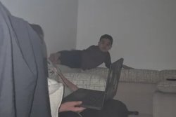 boy sitting on couch Meme Template