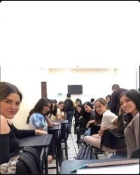 Centre of Attention Meme Template